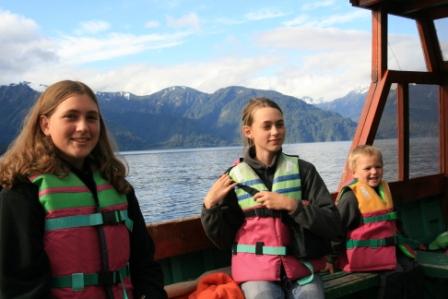 Fahrt auf dem Lago Todo los Santos